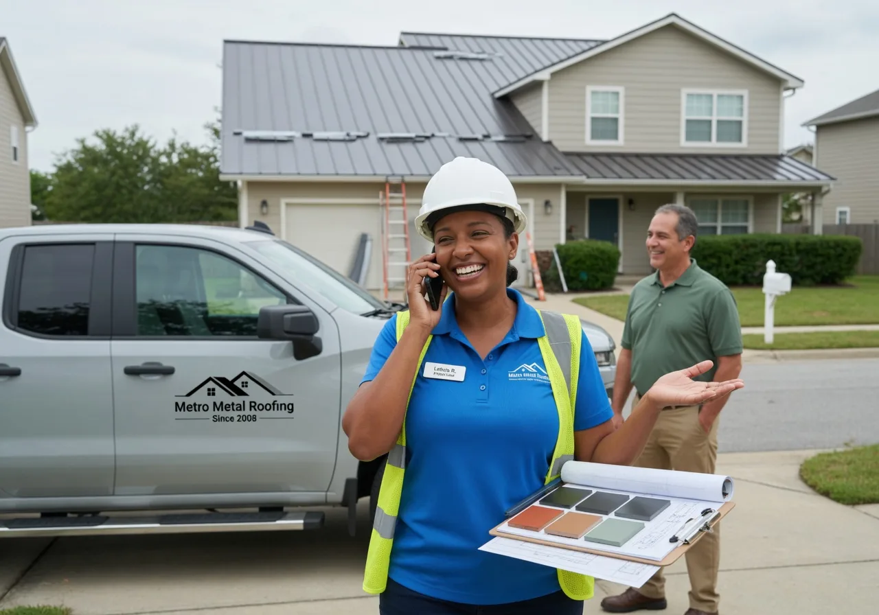 Storm Damage Metal Roof Repair in Harrison Valley, PA